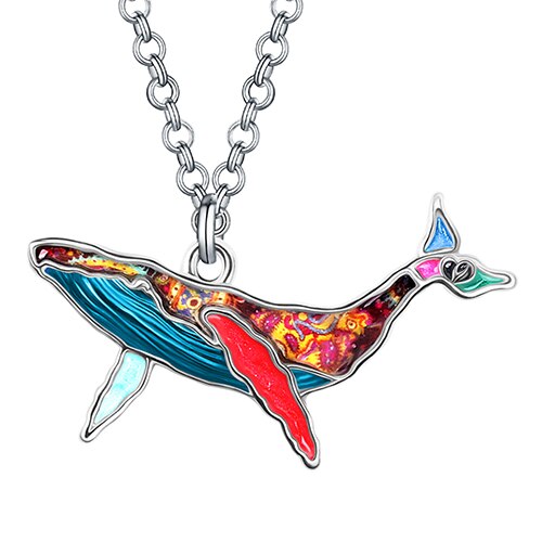 Mystery Whale Necklace